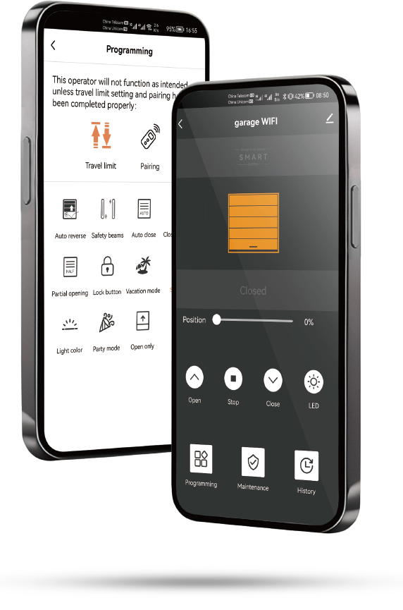 ETDOOR App on phones